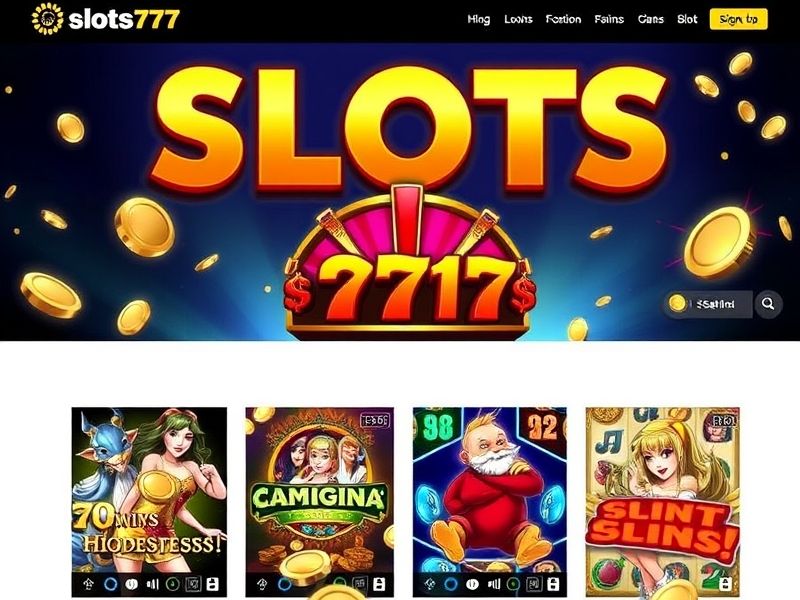 Discover the world of slots7777 and online casino games. Find expert reviews, guides, and tips for slot machines, real money gambling, and the latest trends in virtual slots. Play responsibly and elevate your gaming experience.